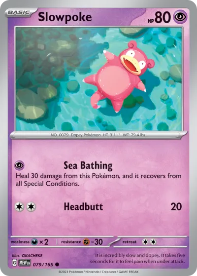 79 Slowpoke 151 2023 79 Slowpoke 151 2023