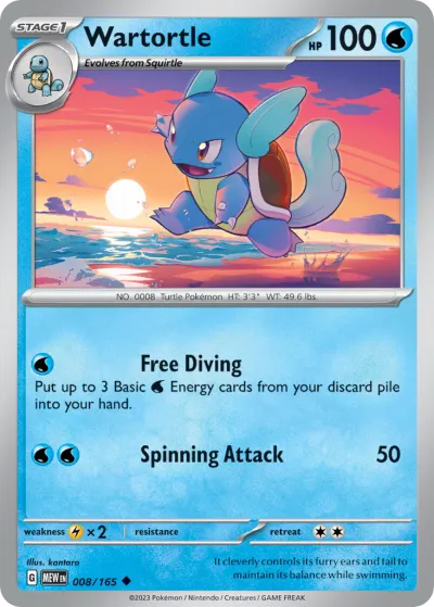 8 Wartortle 151 2023