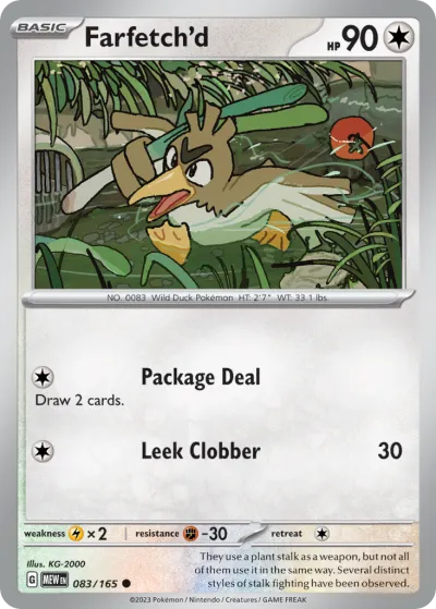 83 Farfetch'd 151 2023 83 Farfetch'd 151 2023