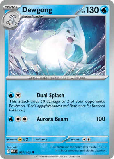 87 Dewgong 151 2023 87 Dewgong 151 2023
