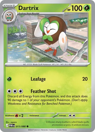 11 Dartrix Perfect Order 2026