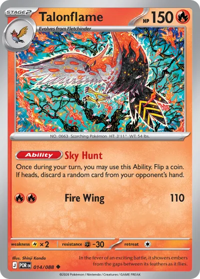 14 Talonflame Perfect Order 2026