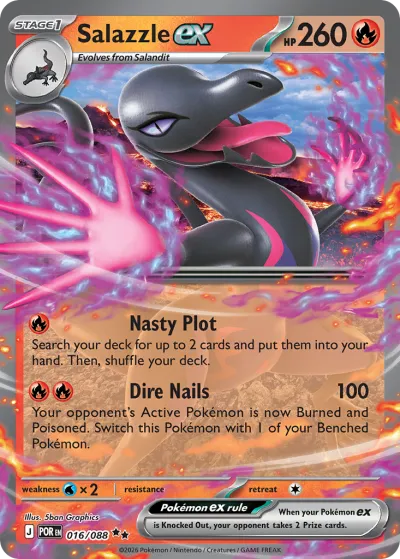 16 Salazzle ex Perfect Order 2026