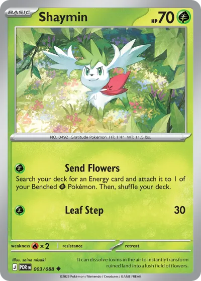 3 Shaymin Perfect Order 2026