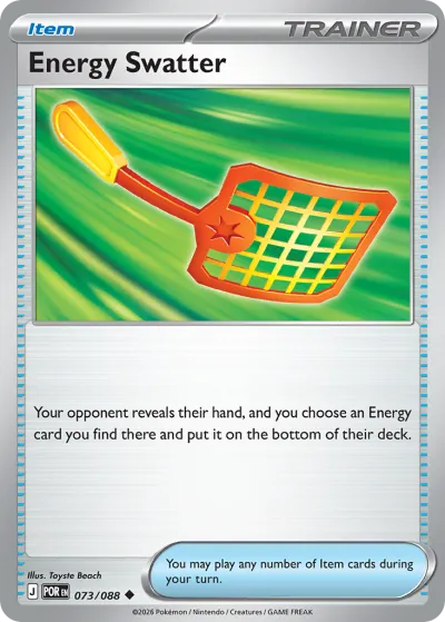 73 Energy Swatter Perfect Order 2026 73 Energy Swatter Perfect Order 2026