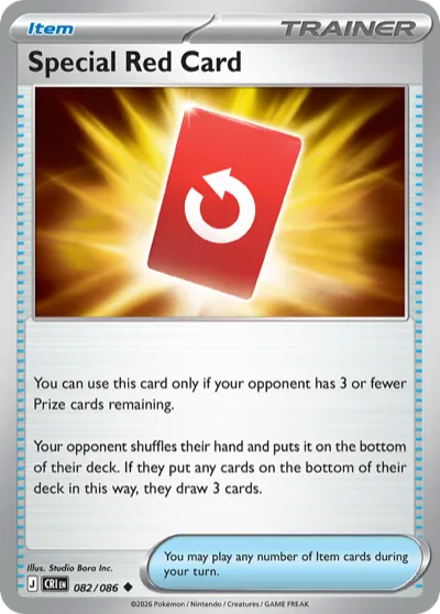 82 Special Red Card Chaos Rising 2026 82 Special Red Card Chaos Rising 2026