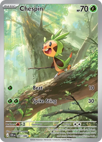 87 Chespin Chaos Rising 2026 87 Chespin Chaos Rising 2026