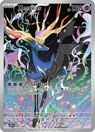 91 Xerneas Chaos Rising 2026 91 Xerneas Chaos Rising 2026