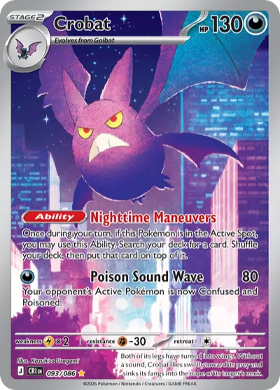 93 Crobat Chaos Rising 2026 93 Crobat Chaos Rising 2026