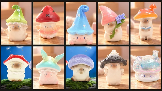 Cat Cat PAI «Кото-грибочки» — Fantasy Mushroom