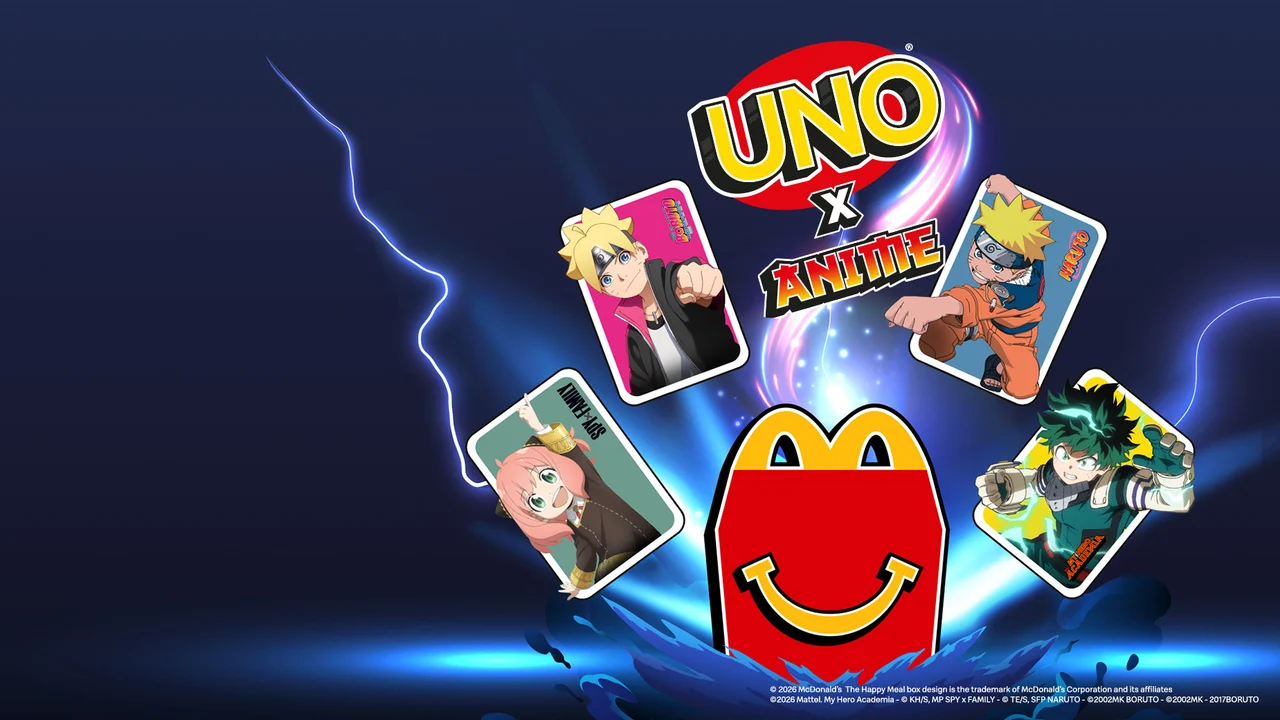 Happy Meal UNO x Anime