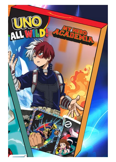 UNO All Wild x My Hero Academia Хеппі Міл: UNO x Anime 2026