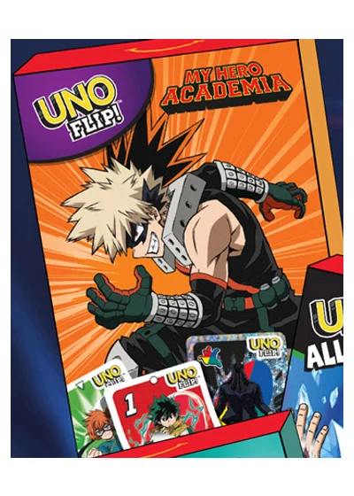 UNO Flip x My Hero Academia Хеппі Міл: UNO x Anime 2026
