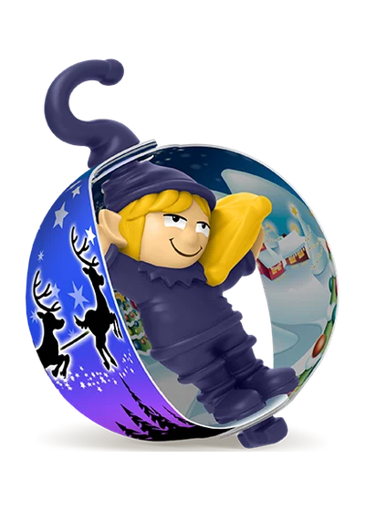 VS309 Elf mit Kissen Kinder Überraschung Weihnachten 2026 VS309 Elf mit Kissen Kinder Überraschung Weihnachten 2026