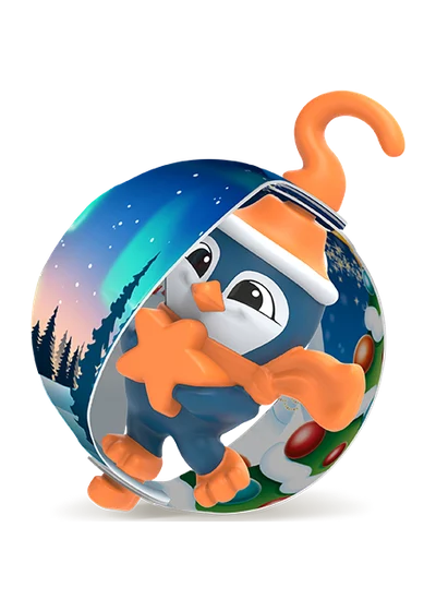 VS310 Pinguin mit Stern Kinder Überraschung Weihnachten 2026