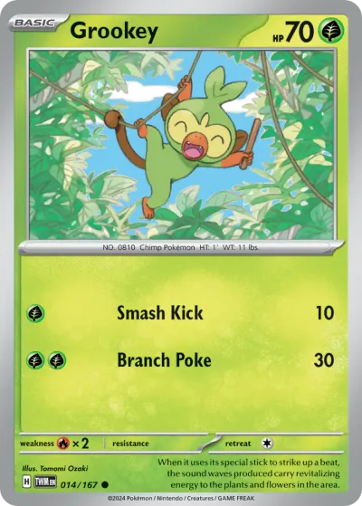 14 Grookey Twilight Masquerade 2024