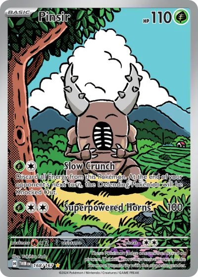 168 Pinsir Twilight Masquerade 2024 168 Pinsir Twilight Masquerade 2024