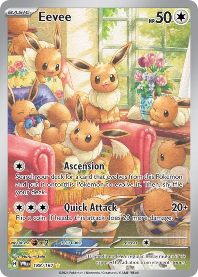 188 Eevee Twilight Masquerade 2024 188 Eevee Twilight Masquerade 2024