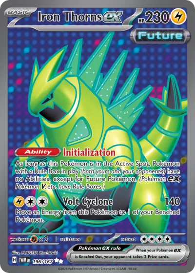 196 Iron Thorns ex Twilight Masquerade 2024 196 Iron Thorns ex Twilight Masquerade 2024