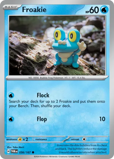 56 Froakie Twilight Masquerade 2024 56 Froakie Twilight Masquerade 2024