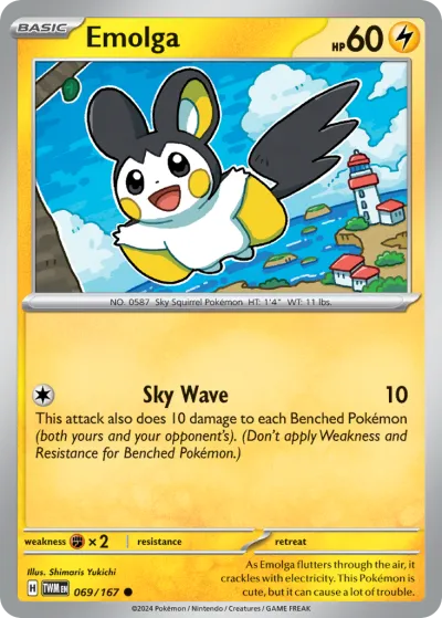 69 Emolga Twilight Masquerade 2024 69 Emolga Twilight Masquerade 2024