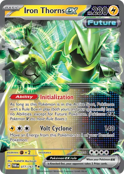 77 Iron Thorns ex Twilight Masquerade 2024 77 Iron Thorns ex Twilight Masquerade 2024