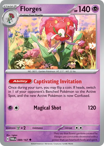 88 Florges Twilight Masquerade 2024 88 Florges Twilight Masquerade 2024
