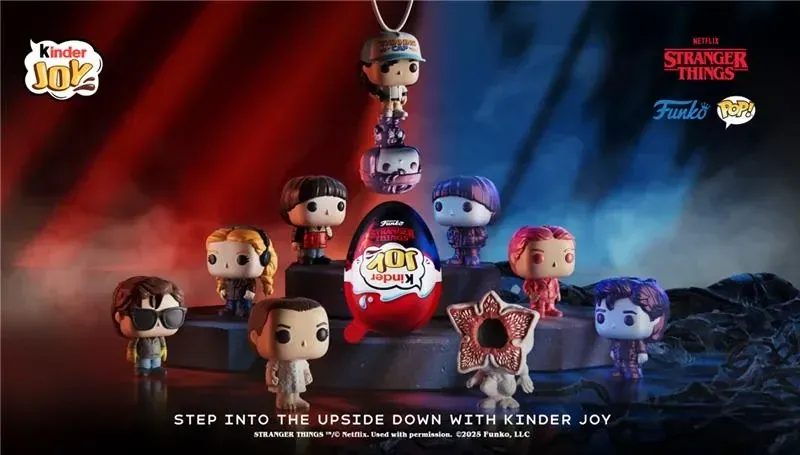 Kinder Joy Stranger Things x Funko POP! (2024) — обкладинка колекції