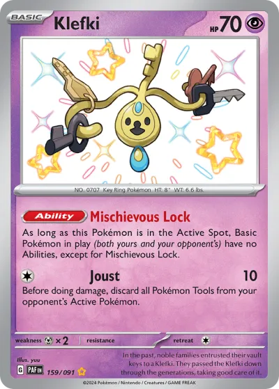 159 Klefki Paldean Fates 2024 159 Klefki Paldean Fates 2024