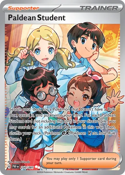 230 Paldean Student Paldean Fates 2024 230 Paldean Student Paldean Fates 2024