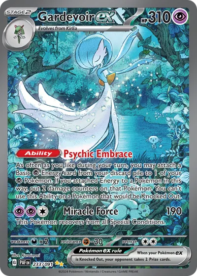 233 Gardevoir ex Paldean Fates 2024 233 Gardevoir ex Paldean Fates 2024