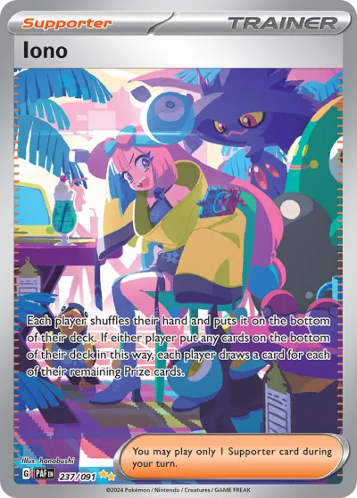 237 Iono Paldean Fates 2024 237 Iono Paldean Fates 2024