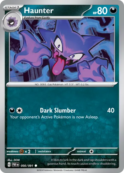 56 Haunter Paldean Fates 2024 56 Haunter Paldean Fates 2024