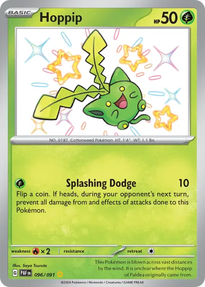 96 Hoppip Paldean Fates 2024 96 Hoppip Paldean Fates 2024
