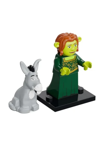Fiona and Donkey, LEGO Minifigures Shrek Series (71053-6)