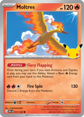 11 Moltres 30th Celebration 2026