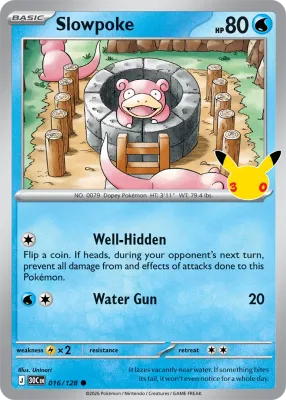 16 Slowpoke 30th Celebration 2026