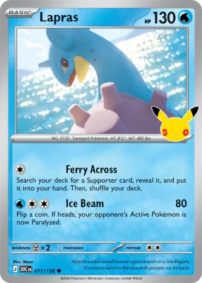 17 Lapras 30th Celebration 2026