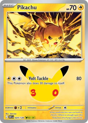 24 Pikachu 30th Celebration 2026 24 Pikachu 30th Celebration 2026
