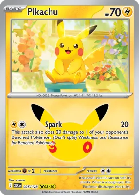 25 Pikachu 30th Celebration 2026 25 Pikachu 30th Celebration 2026