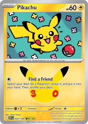29 Pikachu 30th Celebration 2026 29 Pikachu 30th Celebration 2026