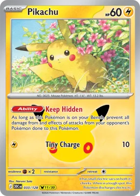 33 Pikachu 30th Celebration 2026 33 Pikachu 30th Celebration 2026