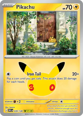 39 Pikachu 30th Celebration 2026 39 Pikachu 30th Celebration 2026