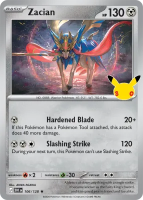 106 Zacian 30th Celebration 2026 106 Zacian 30th Celebration 2026