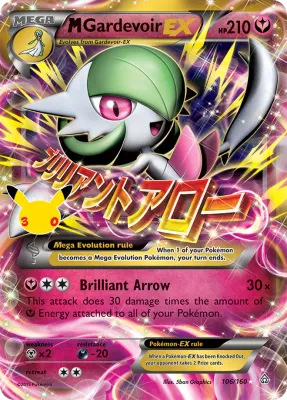 106/160 M Gardevoir-EX 30th Celebration: Classic Collection 2026