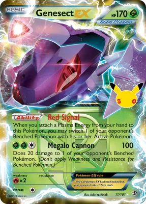 11/101 Genesect-EX 30th Celebration 2026