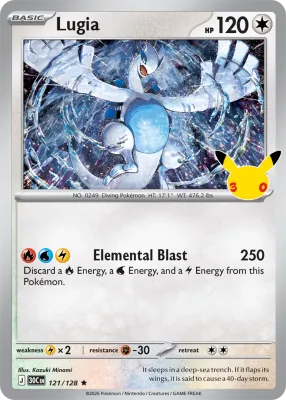 121 Lugia 30th Celebration 2026 121 Lugia 30th Celebration 2026