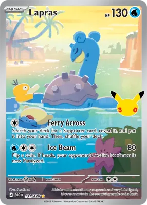 131 Lapras 30th Celebration 2026 131 Lapras 30th Celebration 2026