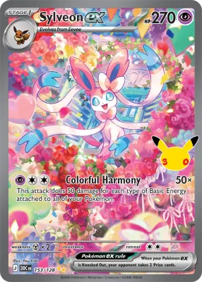 153 Sylveon ex 30th Celebration 2026 153 Sylveon ex 30th Celebration 2026