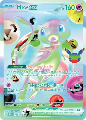 158 Mew ex 30th Celebration 2026 158 Mew ex 30th Celebration 2026